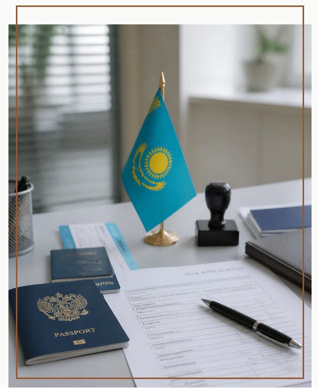 Оформление визы в Казахстан для поездки и работы в Моршанске