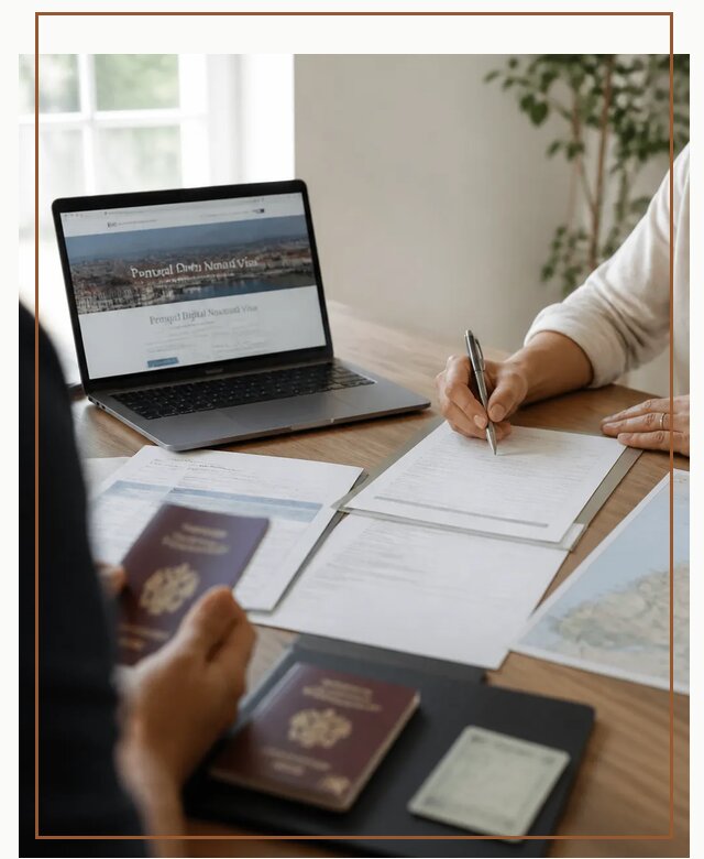 Оформление Digital Nomad и ВНЖ Португалии в Моршанске